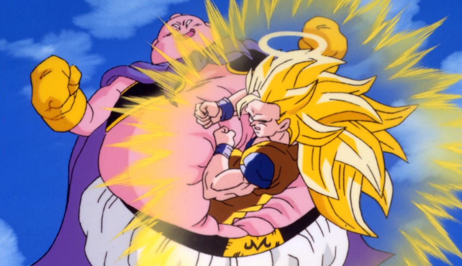 ドラゴンボール ラバーストラップ ラバスト 超サイヤ人3 悟空 魔人ブウ純粋